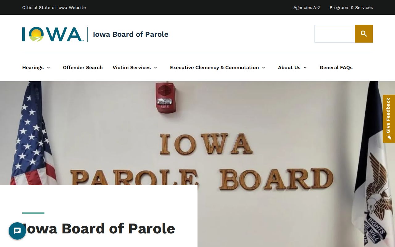 Poweshiek County criminal history Iowa Board of Parole records